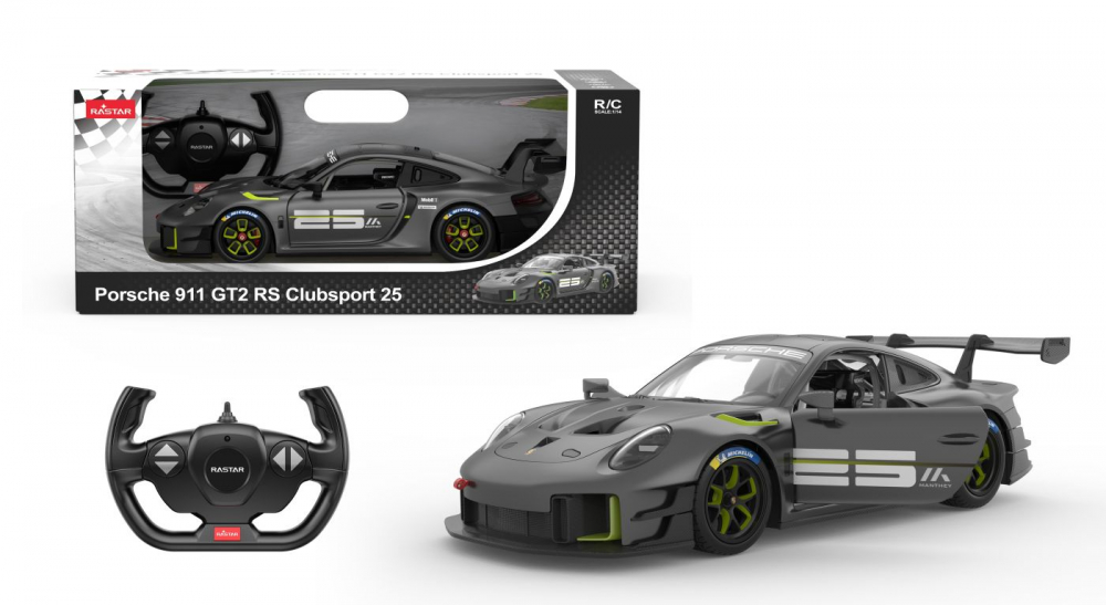 MASINA CU TELECOMANDA PORSCHE 911 GT2 RS CLUBSPORT 25 SCARA 1 LA 14 [7]