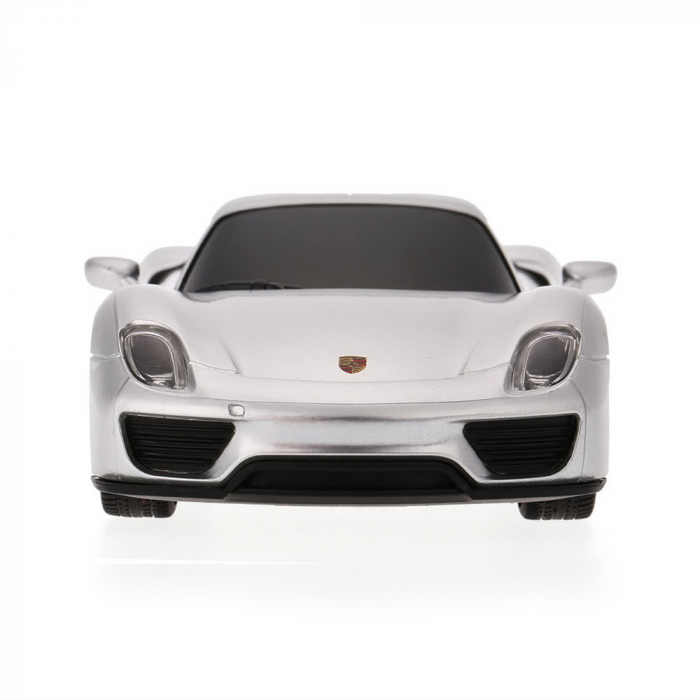 Mașină cu Telecomandă Porsche 918 Spyder Argintiu, Scara 1:24  [2]