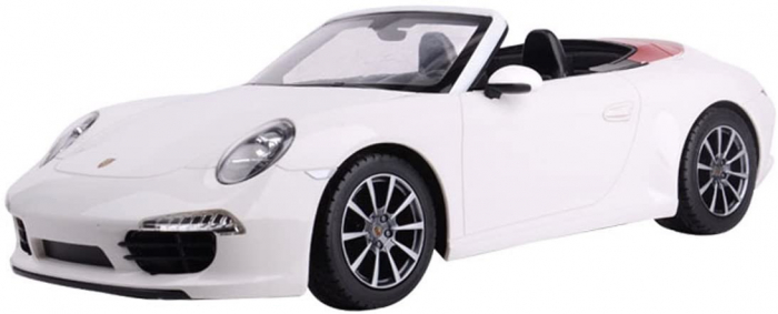 Mașină cu Telecomandă Porsche Carrera S Alb, Scara 1:12  [5]
