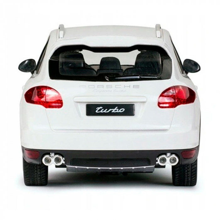 Masina cu telecomanda porsche cayenne turbo alb cu scara 1 la 14 [5]