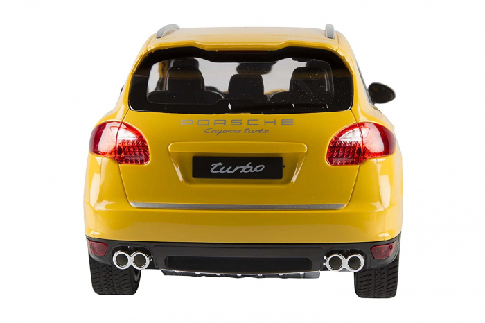 Masina cu telecomanda porsche cayenne turbo galben cu scara 1 la 14 [5]