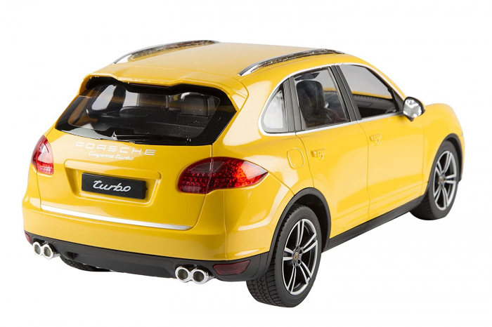 Masina cu telecomanda porsche cayenne turbo galben cu scara 1 la 14 [3]