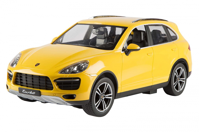 Masina cu telecomanda porsche cayenne turbo galben cu scara 1 la 14 [9]