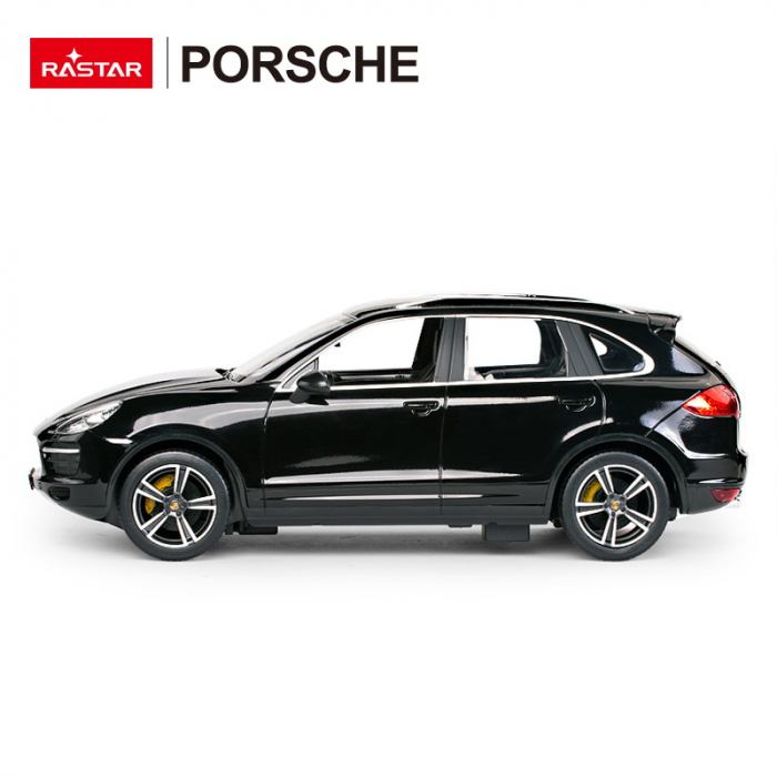 Masina cu telecomanda porsche cayenne turbo negru cu scara 1 la 14 [5]