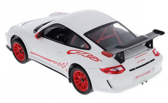 Masina cu telecomanda porsche gt3 alb cu scara 1 la 14 [6]