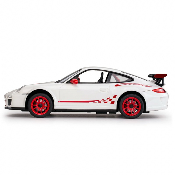 Masina cu telecomanda porsche gt3 alb cu scara 1 la 14 [4]