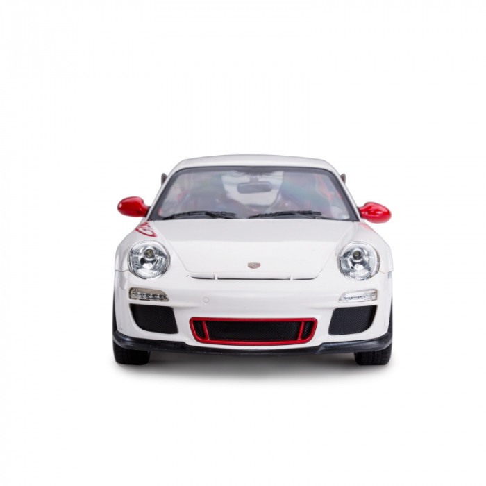 Masina cu telecomanda porsche gt3 alb cu scara 1 la 14 [8]