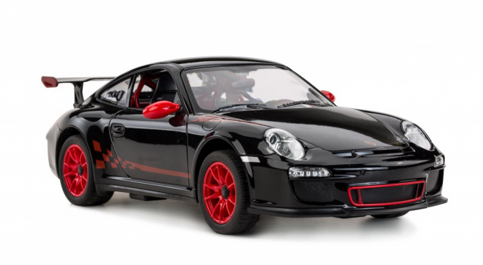 Masina cu telecomanda porsche gt3 negru cu scara 1 la 14 [7]