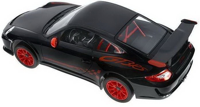 Masina cu telecomanda porsche gt3 negru cu scara 1 la 14 [5]