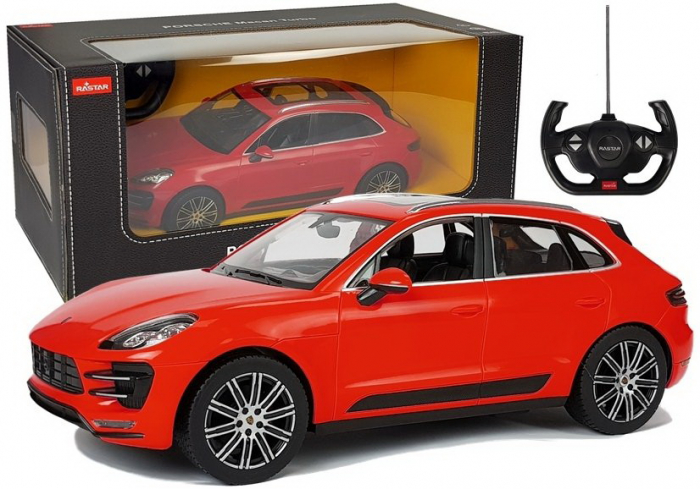 Mașină cu Telecomandă Porsche Macan Turbo Roșie [6]