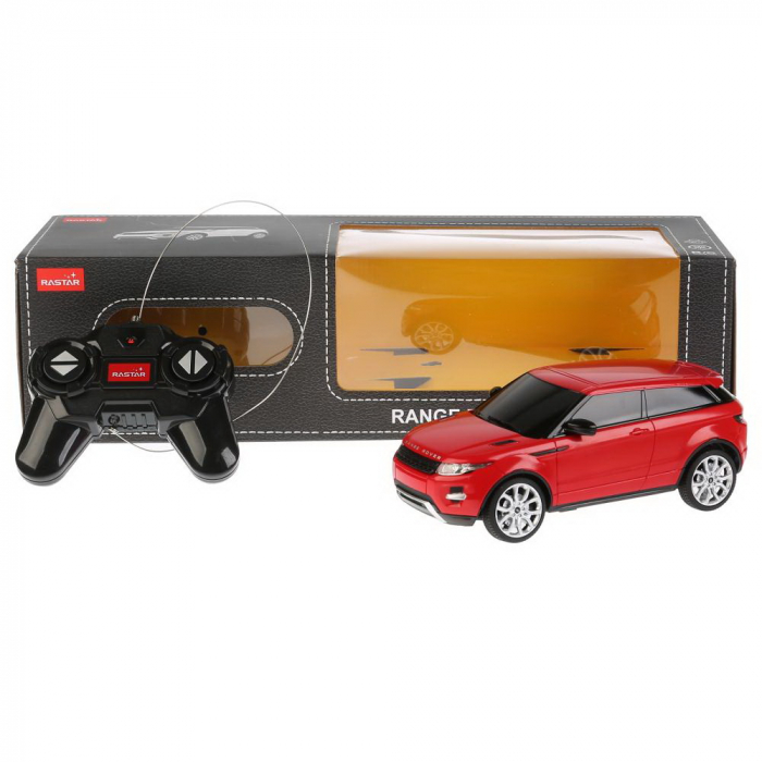 Mașină cu Telecomandă Range Rover Evoque Roșu, Scara 1:24  [7]