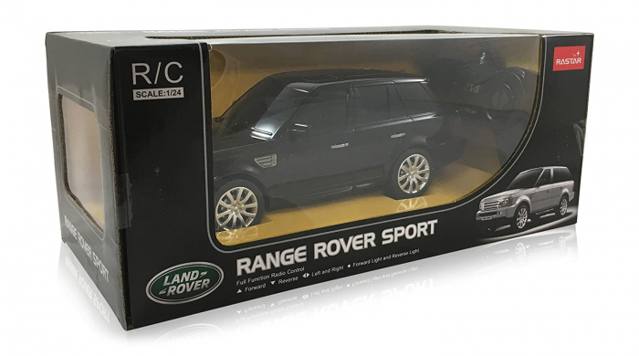 Mașină cu Telecomandă Range Rover Sport Negru, Scara 1:24  [2]