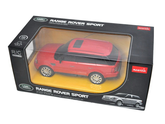 Mașină cu Telecomandă Range Rover Sport Roșu, Scara 1:24  [2]