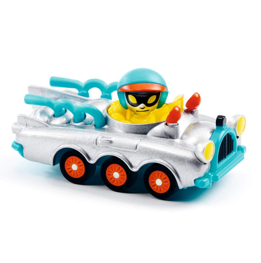 Masina de curse Roller coaster Colectia Crazy Motors, Djeco