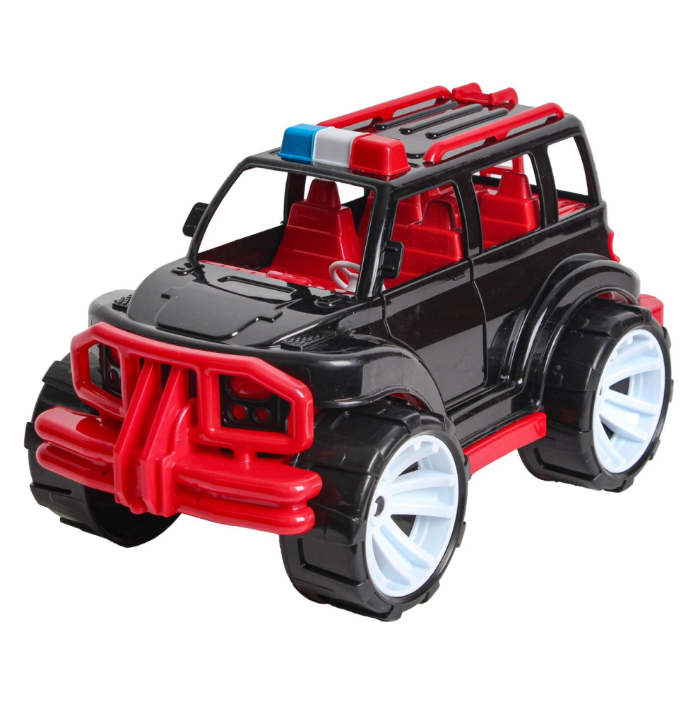 MASINA JEEP OFF ROADER NEGRU ROSU 32CM [2]