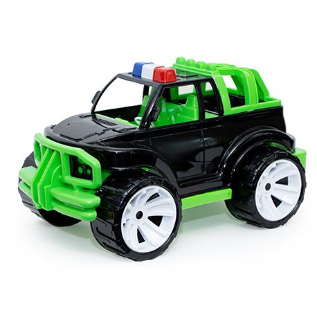 MASINA JEEP OFF ROADER NEGRU VERDE 39CM [2]