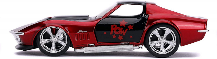 Mașină Metalică Harley Quinn 1969 Corvette Stingray 1:32 [5]