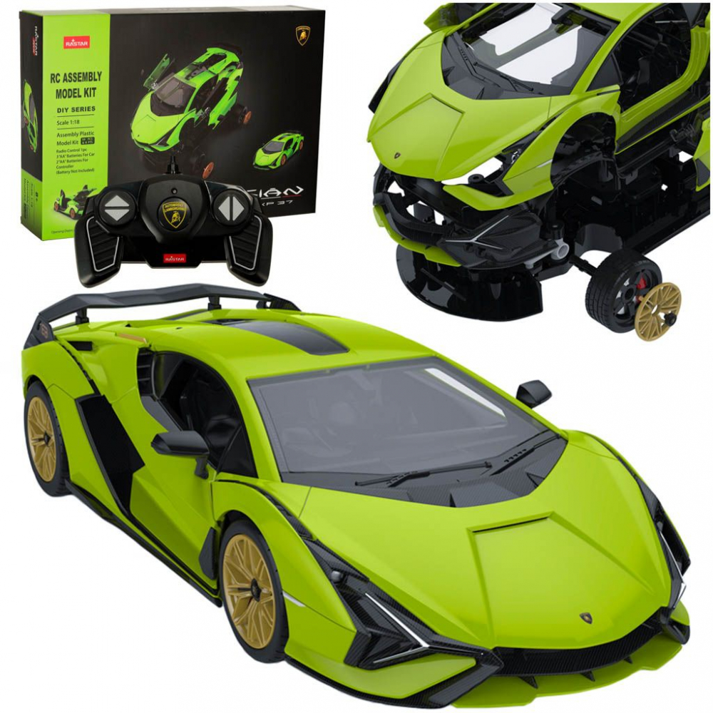 MASINUTA CONSTRUIBILA CU TELECOMANDA LAMBORGHINI SIAN FKP 37 SCARA 1 LA 18 [10]