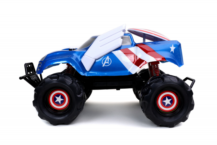 Masinuta cu telecomanda marvel rc captain america scara 1:14 [4]