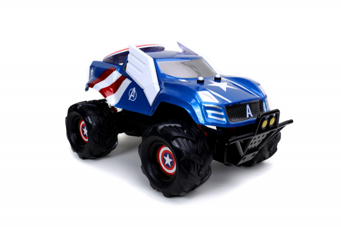 Masinuta cu telecomanda marvel rc captain america scara 1:14 [6]