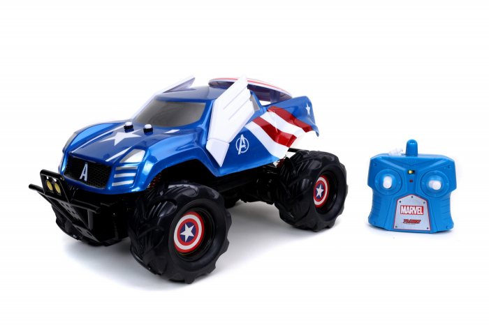 Masinuta cu telecomanda marvel rc captain america scara 1:14 [2]