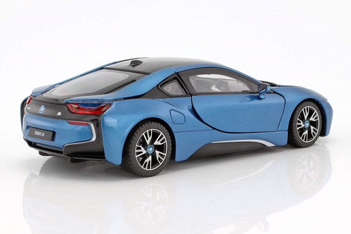 Mașinuță Metalică BMW i8 Albastru, Scara 1:24  [3]