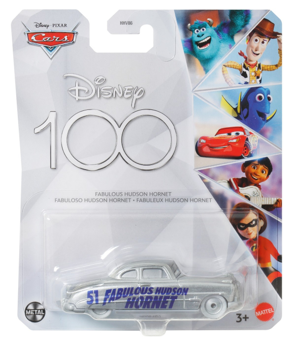 Masinuta metalica cars3 disney 100 personajul fabulous hudson hornet [1]