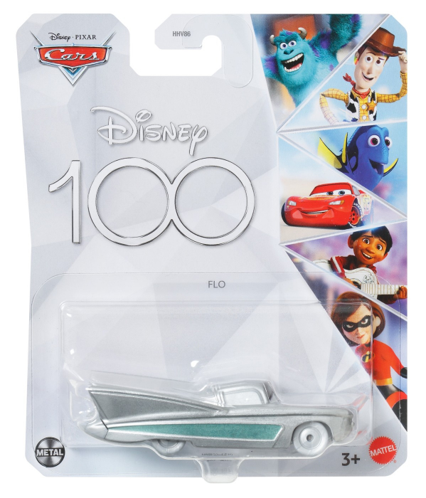 Masinuta metalica cars3 disney 100 personajul flo [1]