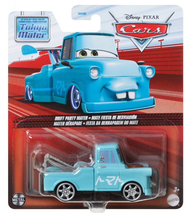 Masinuta Metalica Cars3 - Personajul Drift Party Mater