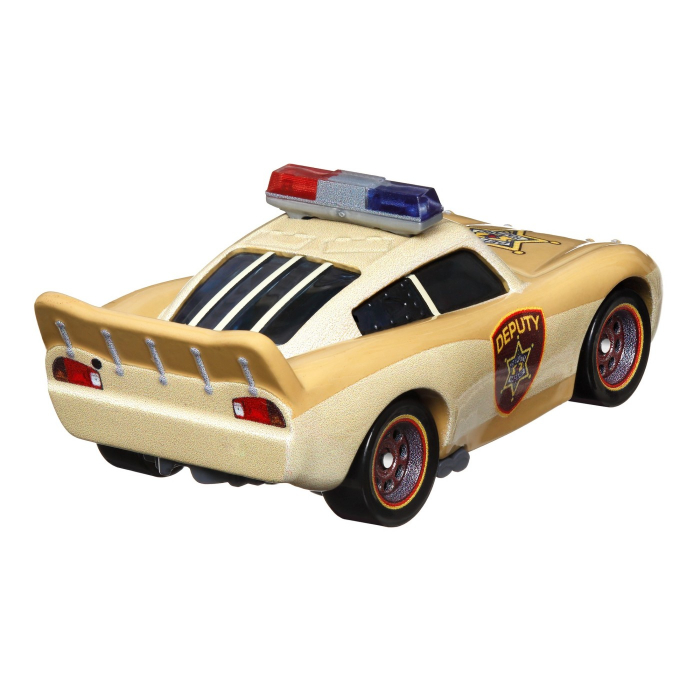 Mașinuța Metalică Cars3 - Personajul Fulger McQueen Deputy Hazzard  [3]