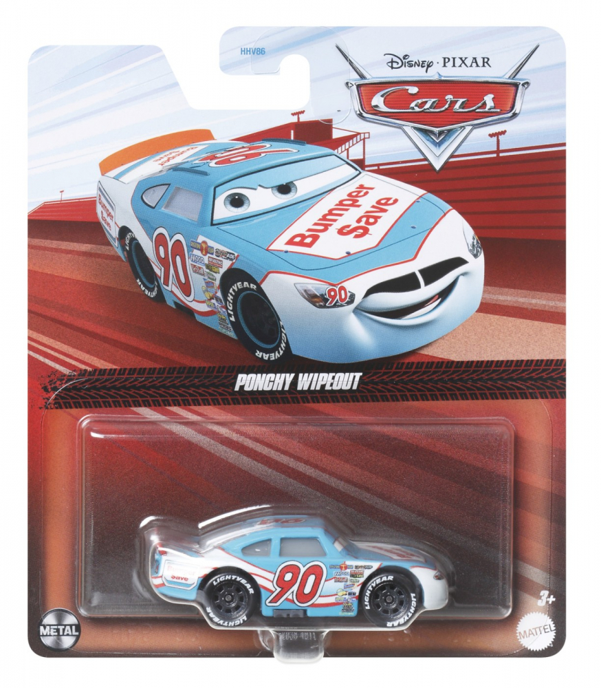 MASINUTA METALICA CARS3 PERSONAJUL PONCHY WIPEOUT [1]