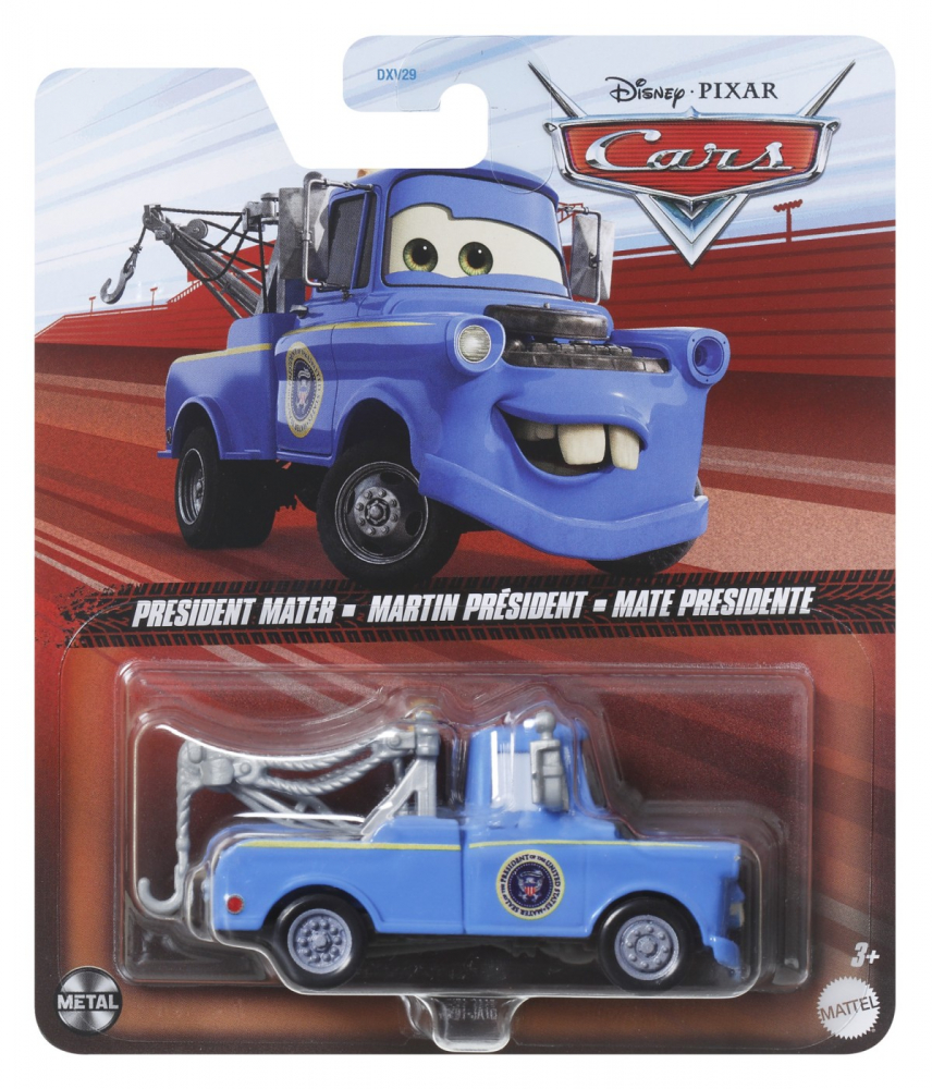 MASINUTA METALICA CARS3 PERSONAJUL PRESIDENT MATER