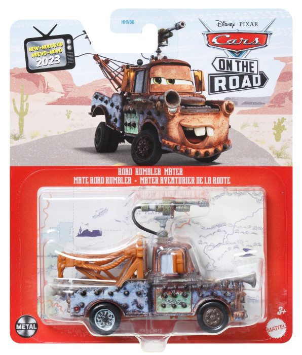 Masinuta metalica cars3 personajul road rumbler mater [1]