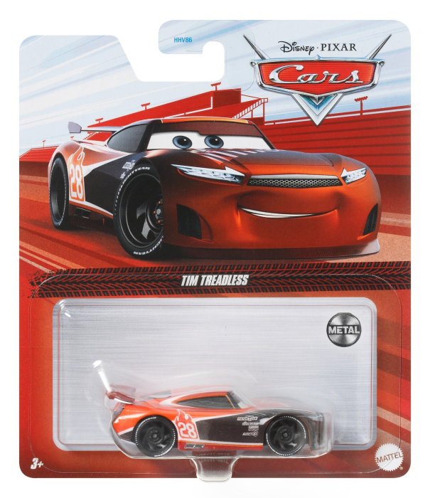 Mașinuța Metalică Cars3 Tim Treadless  [1]