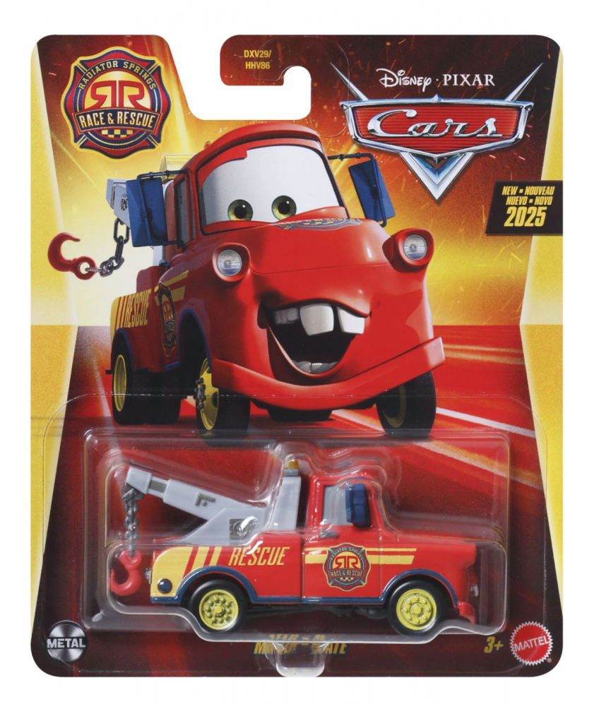 MASINUTA METALICA CARS3 RADIATOR SPRINGS RACE AND RESCUE PERSONAJUL MATE