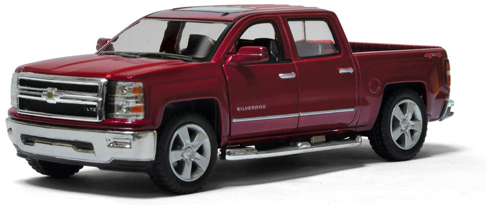 MASINUTA METALICA CHEVROLET SILVERADO 13CM SCARA 1 LA 46 [3]