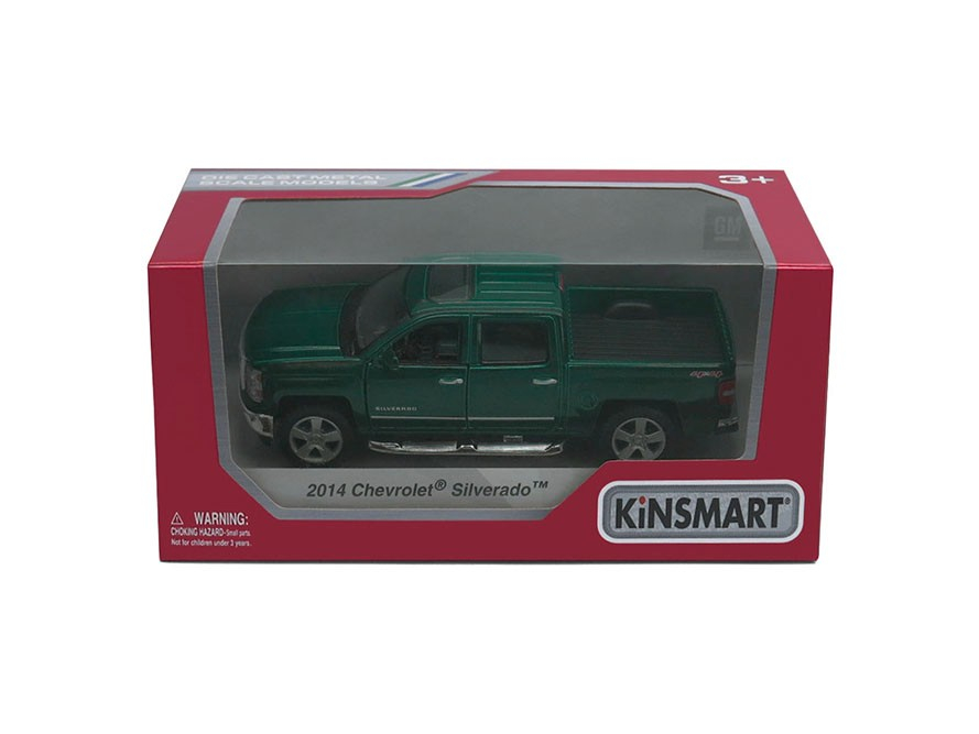 MASINUTA METALICA CHEVROLET SILVERADO 13CM SCARA 1 LA 46 [1]