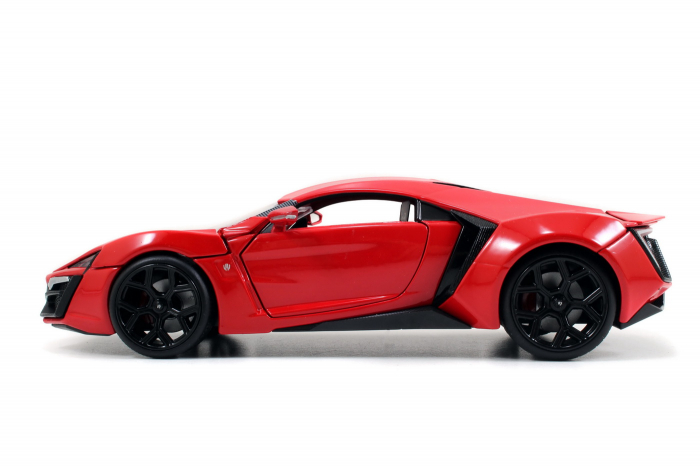 Masinuta metalica fast and furious lykan hypersport scara 1:24 [2]