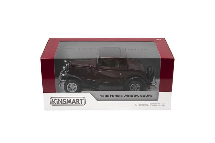 MASINUTA METALICA FORD 1932 COUPE 13CM  SCARA 1 LA 34 [1]