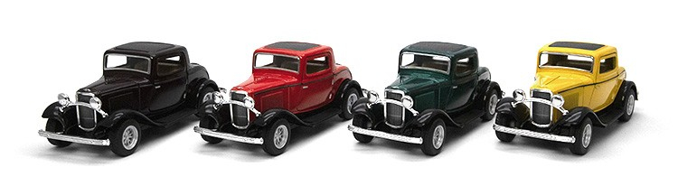 MASINUTA METALICA FORD 1932 COUPE 13CM  SCARA 1 LA 34 [2]