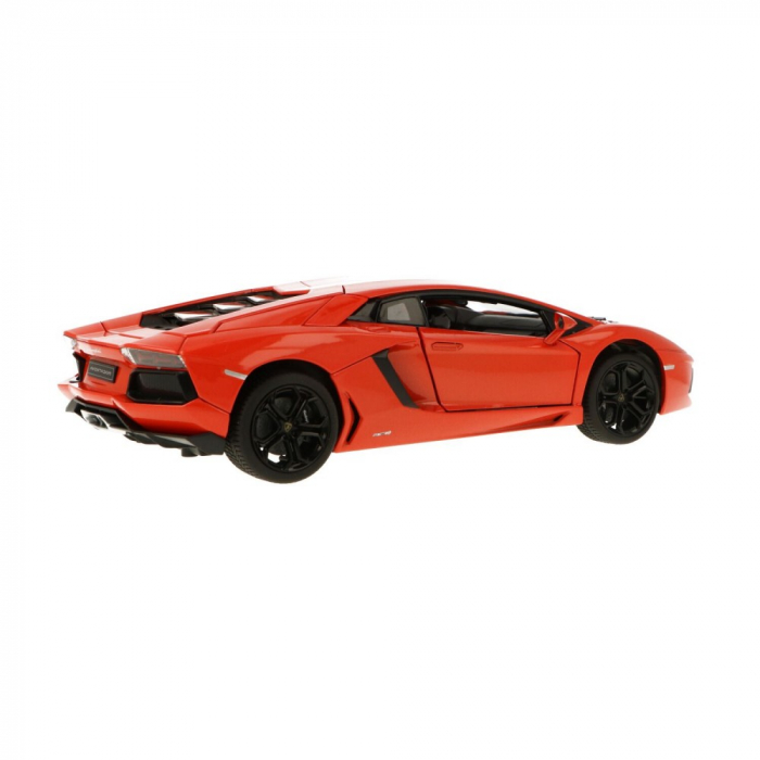 Mașinuță Metalică Lamborghini Aventador LP700, Portocaliu, Scara 1:18  [4]