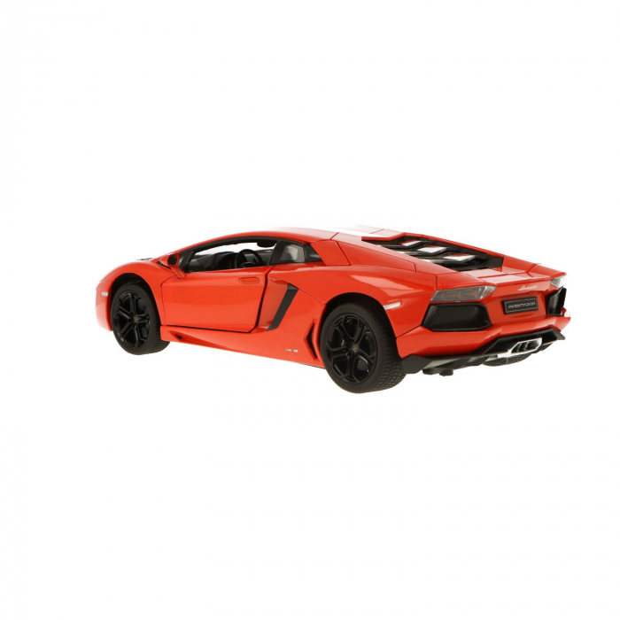Mașinuță Metalică Lamborghini Aventador LP700, Portocaliu, Scara 1:18  [6]
