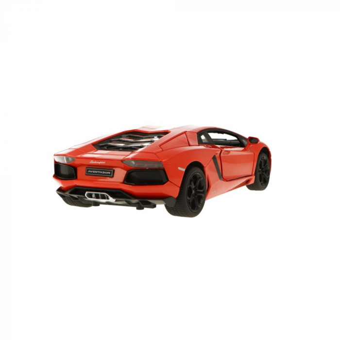 Mașinuță Metalică Lamborghini Aventador LP700, Portocaliu, Scara 1:18  [3]