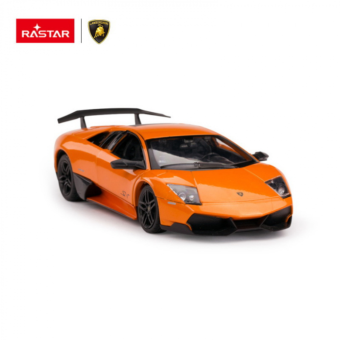 Mașinuță Metalică Lamborghini Murcielago LP670-4 Portocaliu, Scara 1:24  [5]