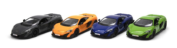 MASINUTA METALICA MCLAREN 675 LT 13CM  SCARA 1 LA 36 [2]