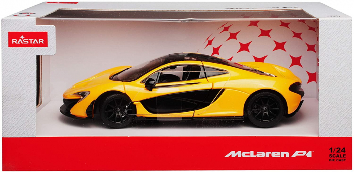 Mașinuță Metalică McLaren P1 Galben, Scara 1:24  [2]