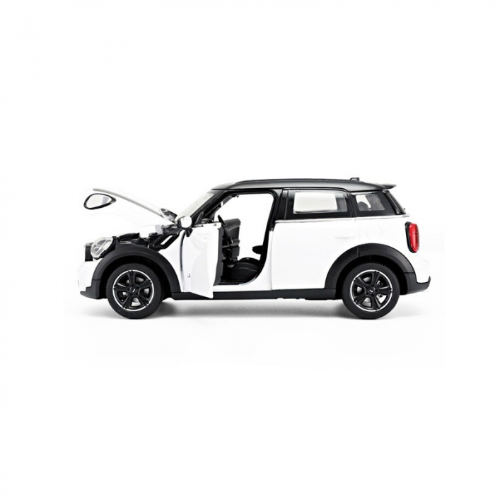 Mașinuță Metalică MiniCooper Albă, Scara 1:24  [3]
