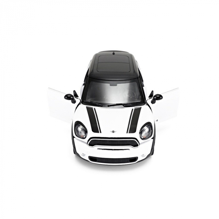 Mașinuță Metalică MiniCooper Albă, Scara 1:24  [5]