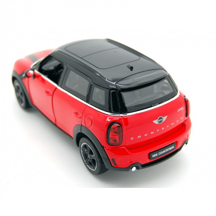 Mașinuță Metalică MiniCooper Roșu, Scara 1:24  [5]
