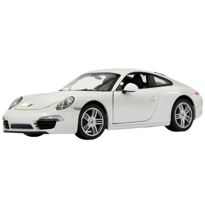 Mașinuță Metalică Porsche 911 Alb, Scara 1:24  [5]